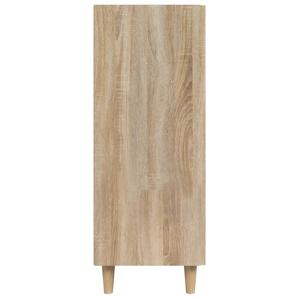 Buffet chêne sonoma 69,5x34x90 cm bois d'ingénierie - XIOS