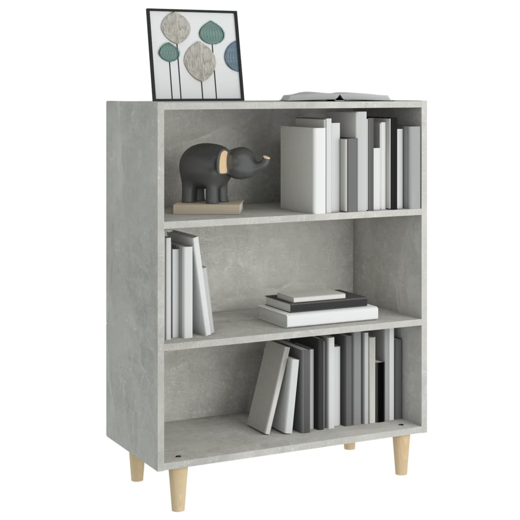 Buffet Gris béton 69,5x32,5x90 cm Bois d'ingénierie - XIOS