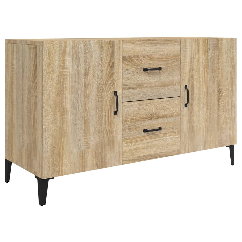 Buffet chêne sonoma 100x36x60 cm bois d'ingénierie - XIOS