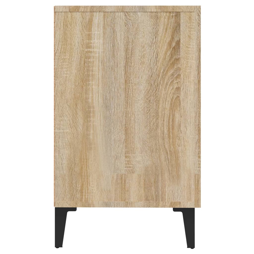 Buffet chêne sonoma 100x36x60 cm bois d'ingénierie - XIOS