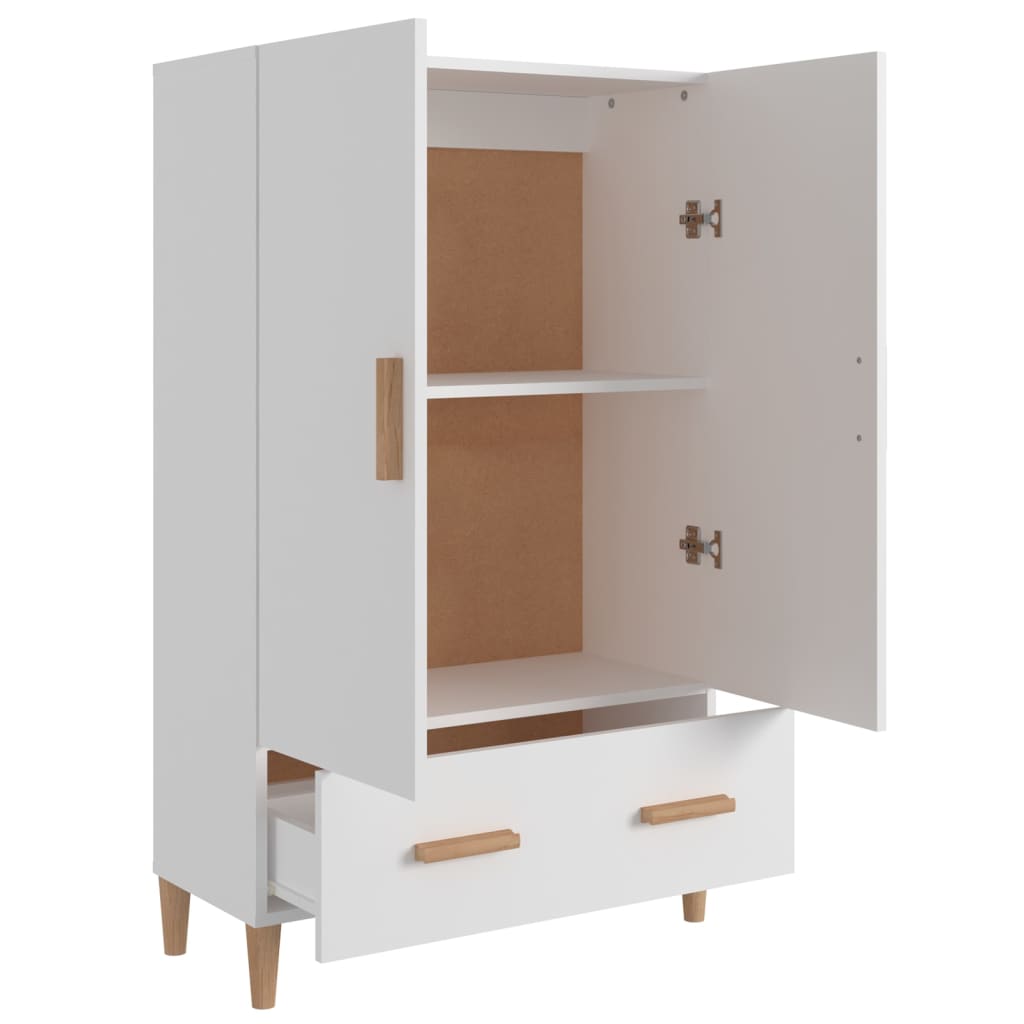 Buffet Blanc 70x31x115 cm Bois d'ingénierie - XIOS