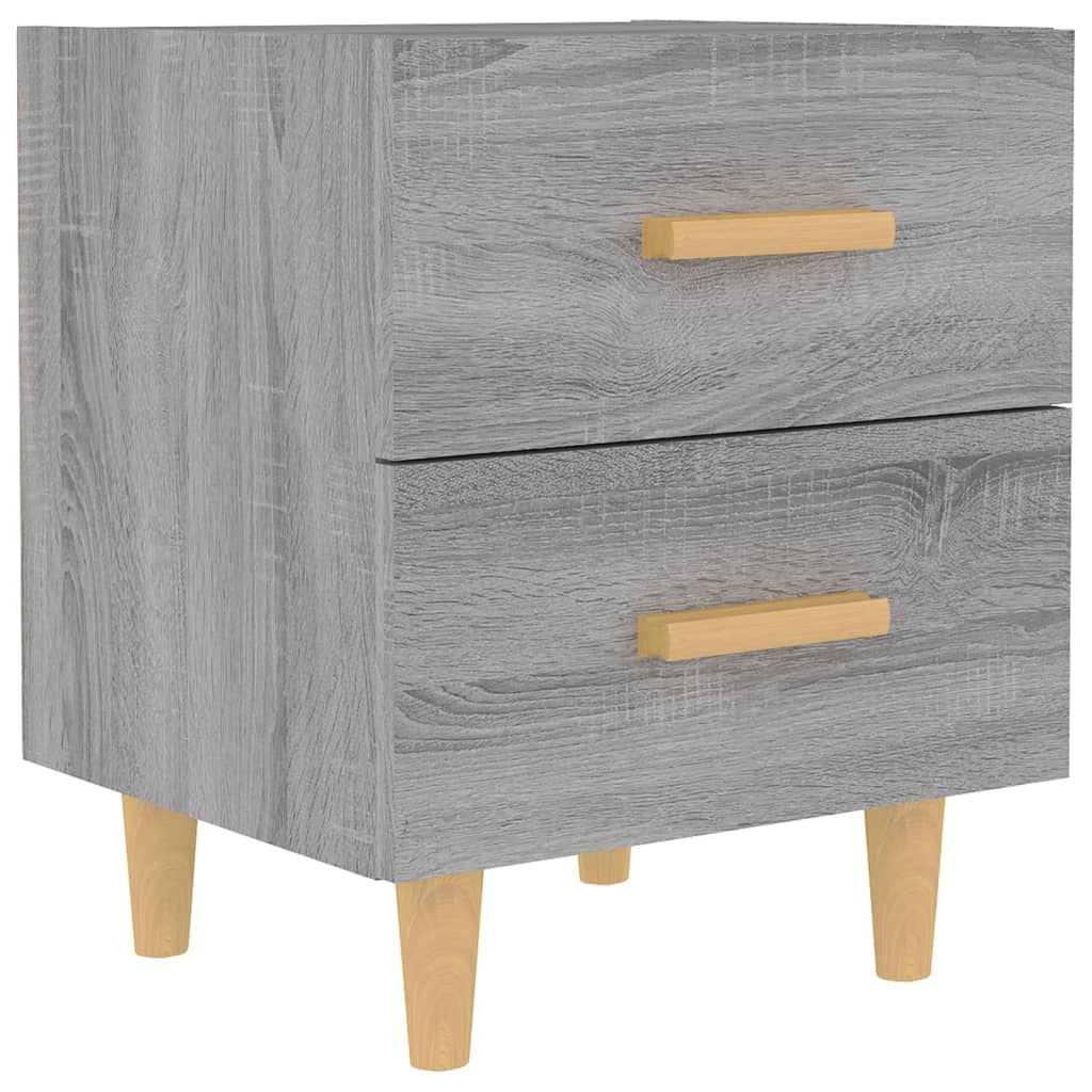 Table de chevet Sonoma gris 40x35x47,5 cm - XIOS