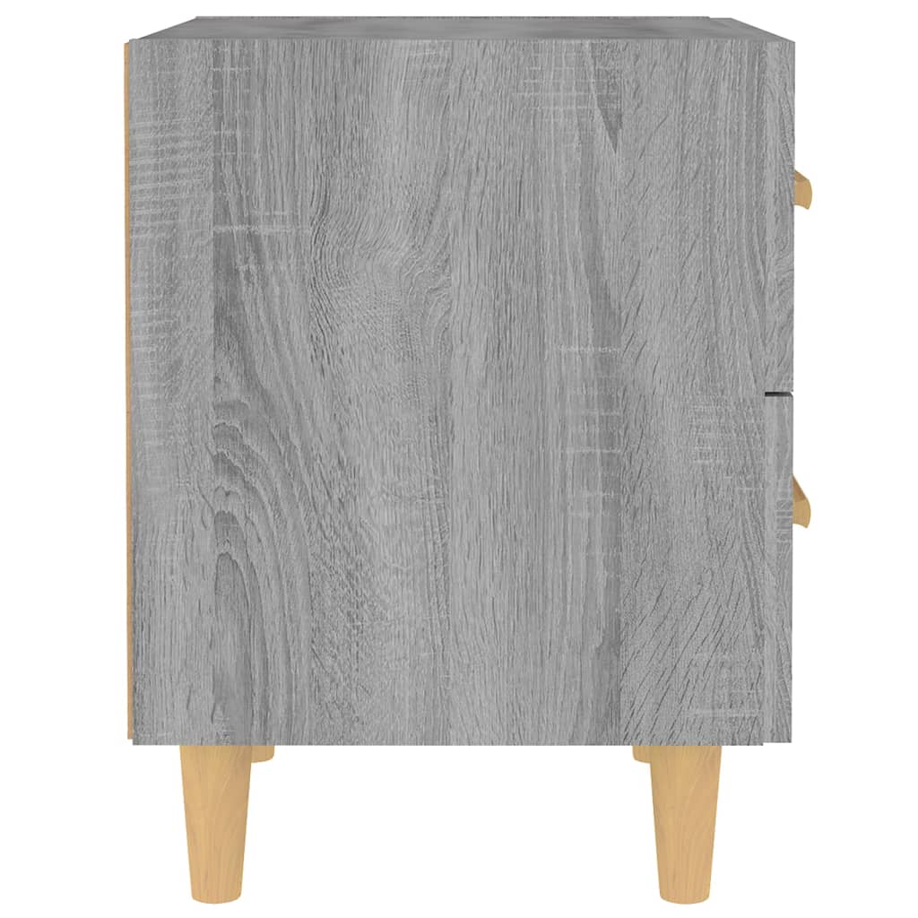 Table de chevet Sonoma gris 40x35x47,5 cm - XIOS