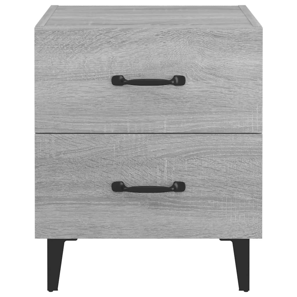 Tables de chevet 2 pcs Sonoma gris 40x35x47,5 cm - XIOS