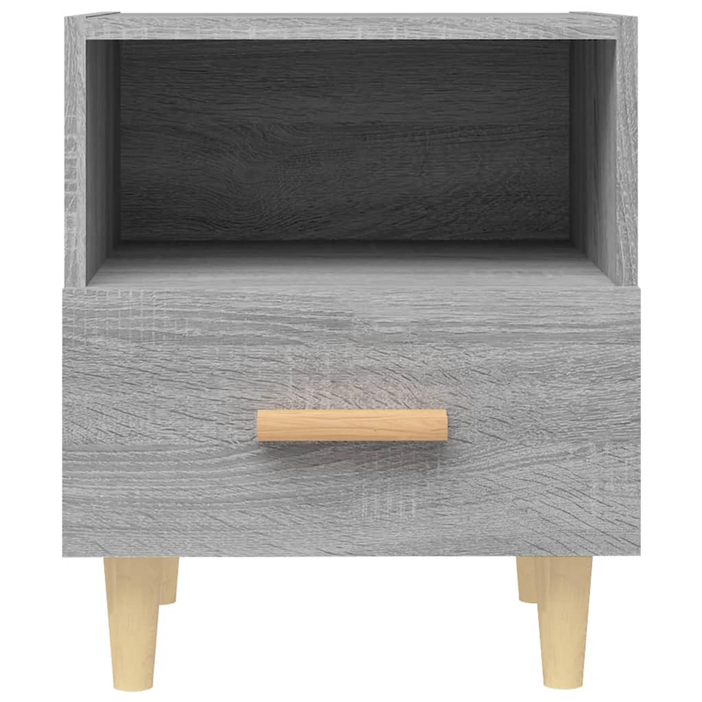 Table de chevet Sonoma gris 40x35x47 cm - XIOS