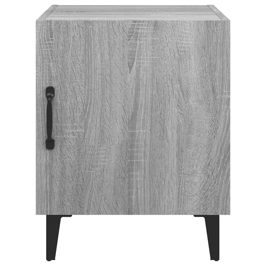 Tables de chevet 2 pcs Sonoma gris Bois d'ingénierie - XIOS