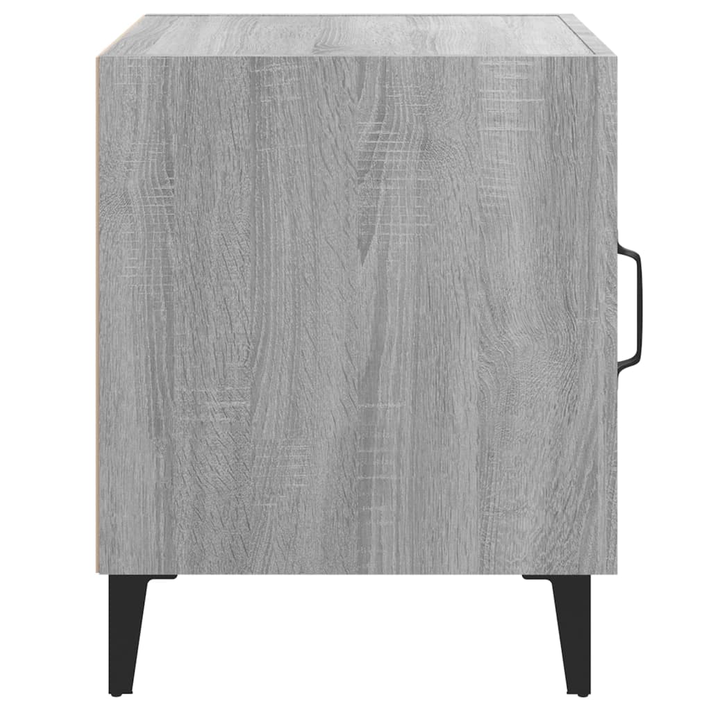 Tables de chevet 2 pcs Sonoma gris Bois d'ingénierie - XIOS