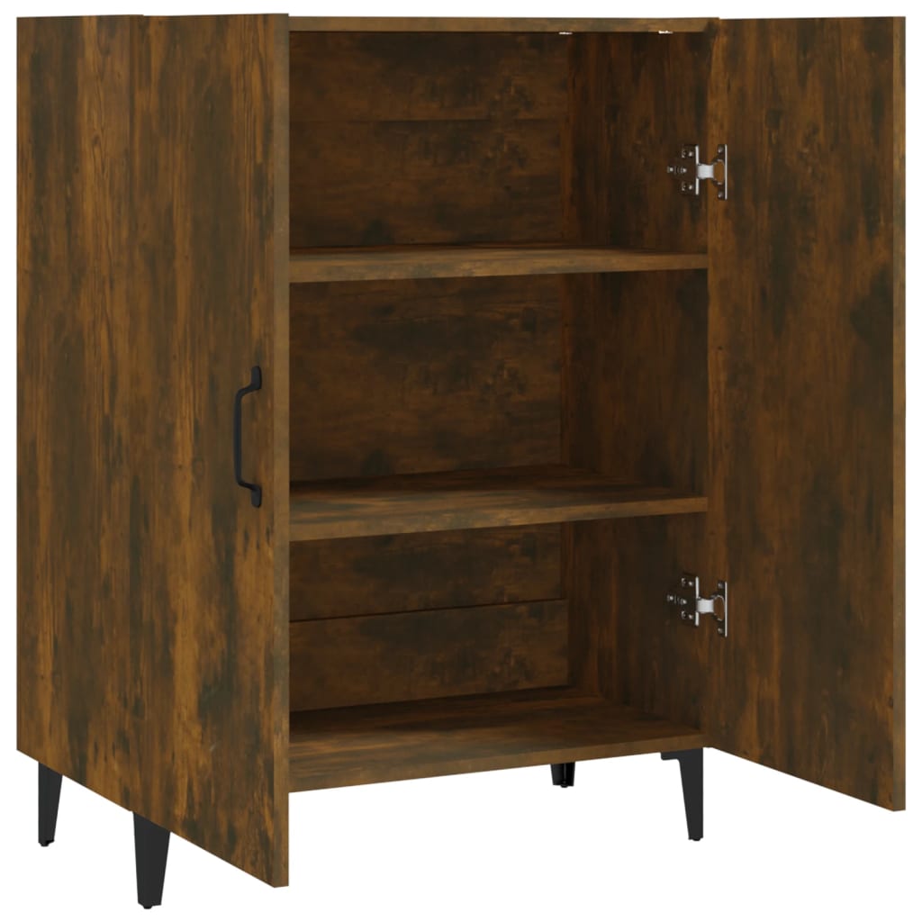 Buffet Chêne fumé 70x34x90 cm Bois d'ingénierie - XIOS
