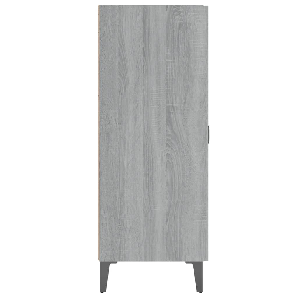 Buffet sonoma gris 69,5x34x90 cm bois d'ingénierie - XIOS