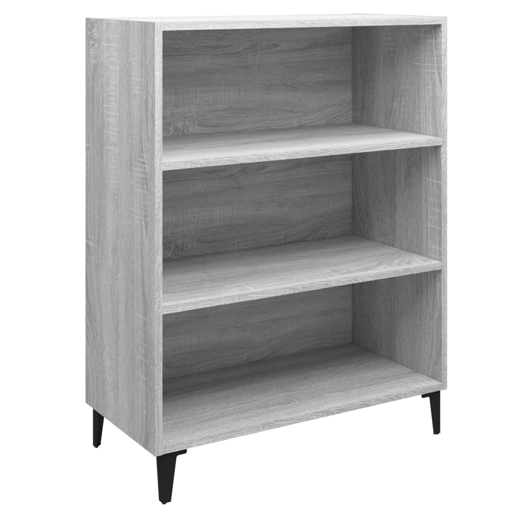 Buffet Sonoma gris 69,5x32,5x90 cm Bois d'ingénierie - XIOS
