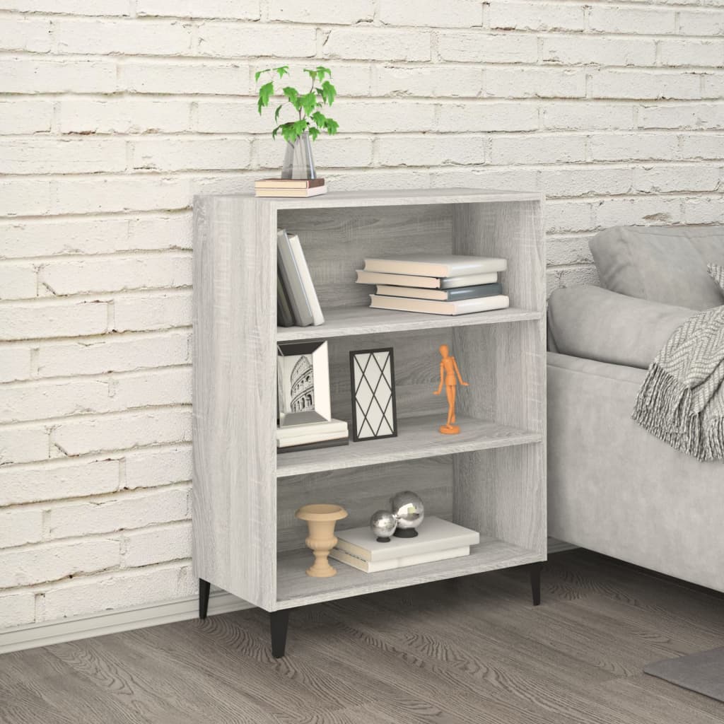 Buffet Sonoma gris 69,5x32,5x90 cm Bois d'ingénierie - XIOS