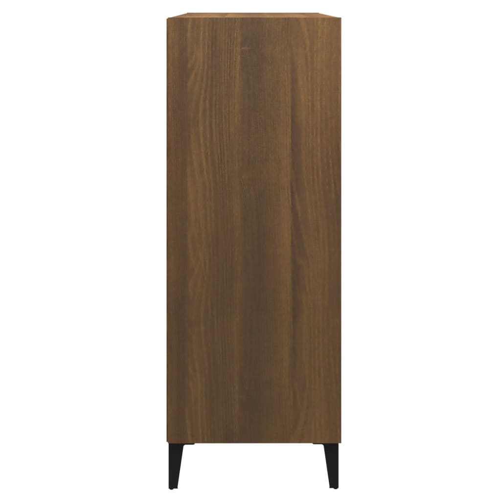 Buffet Chêne marron 69,5x32,5x90 cm Bois d'ingénierie - XIOS