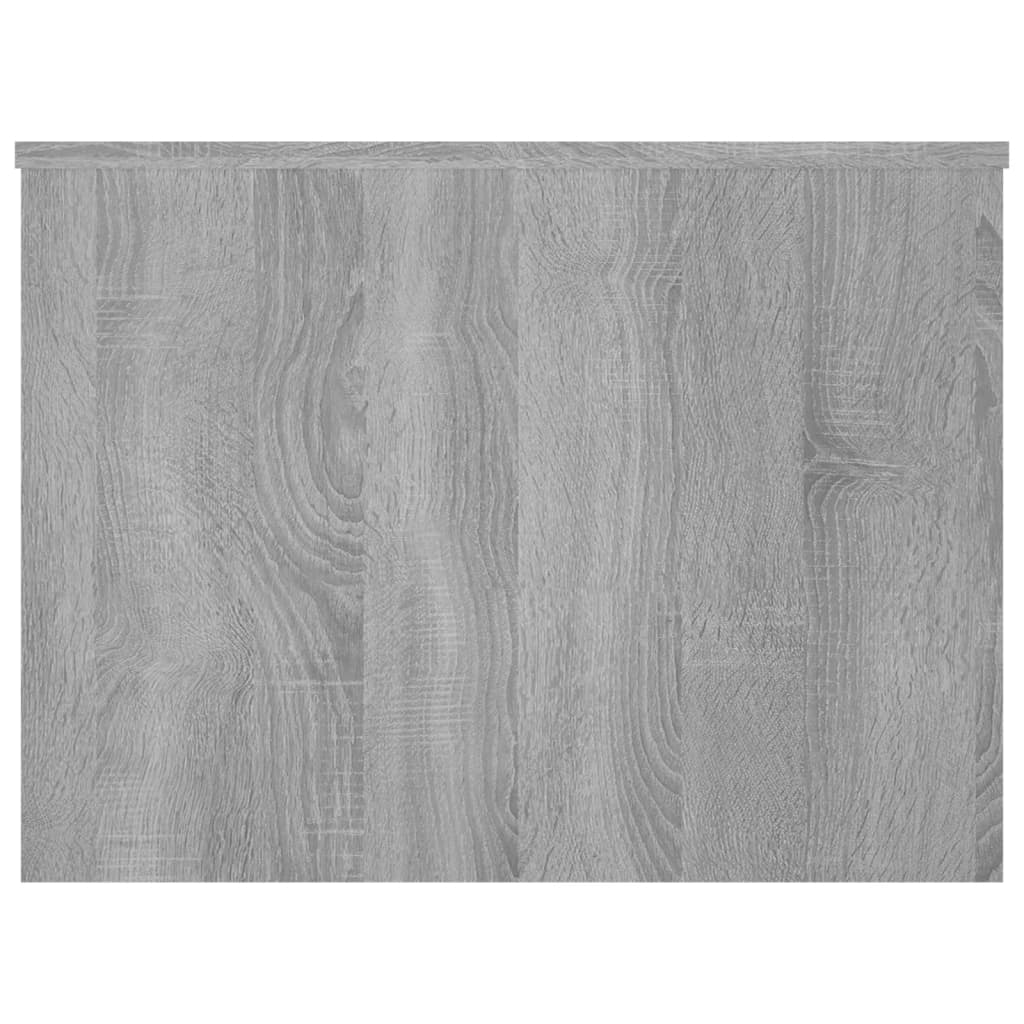 Table basse Sonoma gris 80x55,5x41,5 cm Bois d'ingénierie - XIOS