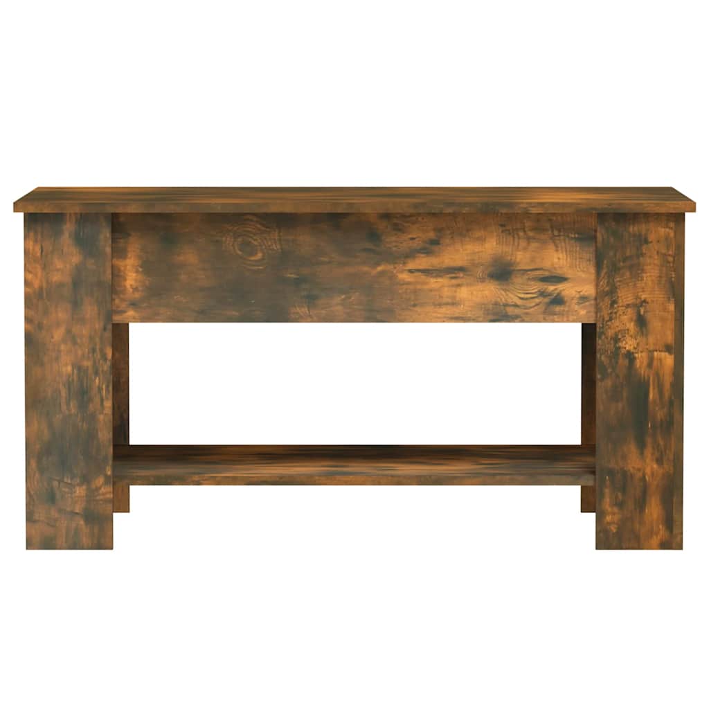 Table basse Chêne fumé 101x49x52 cm Bois d'ingénierie - XIOS