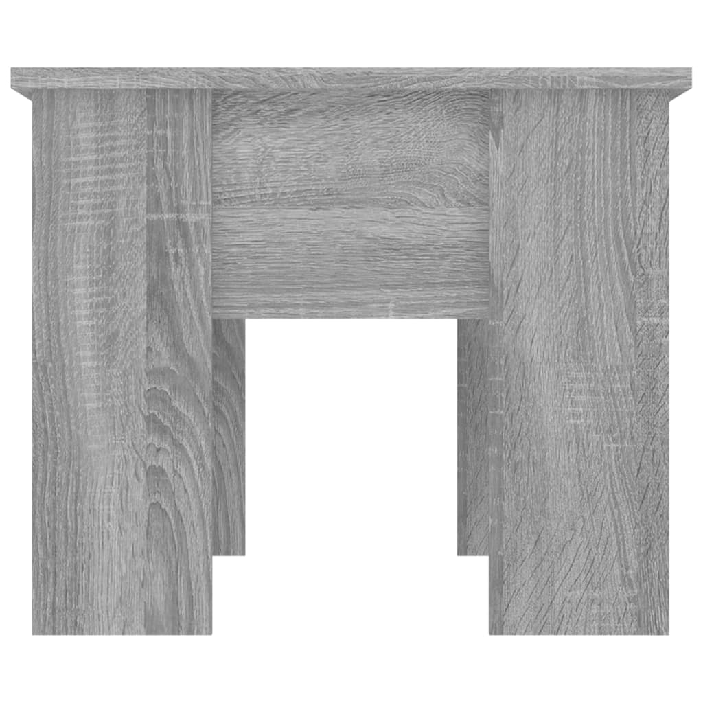 Table basse Sonoma gris 79x49x41 cm Bois d'ingénierie - XIOS