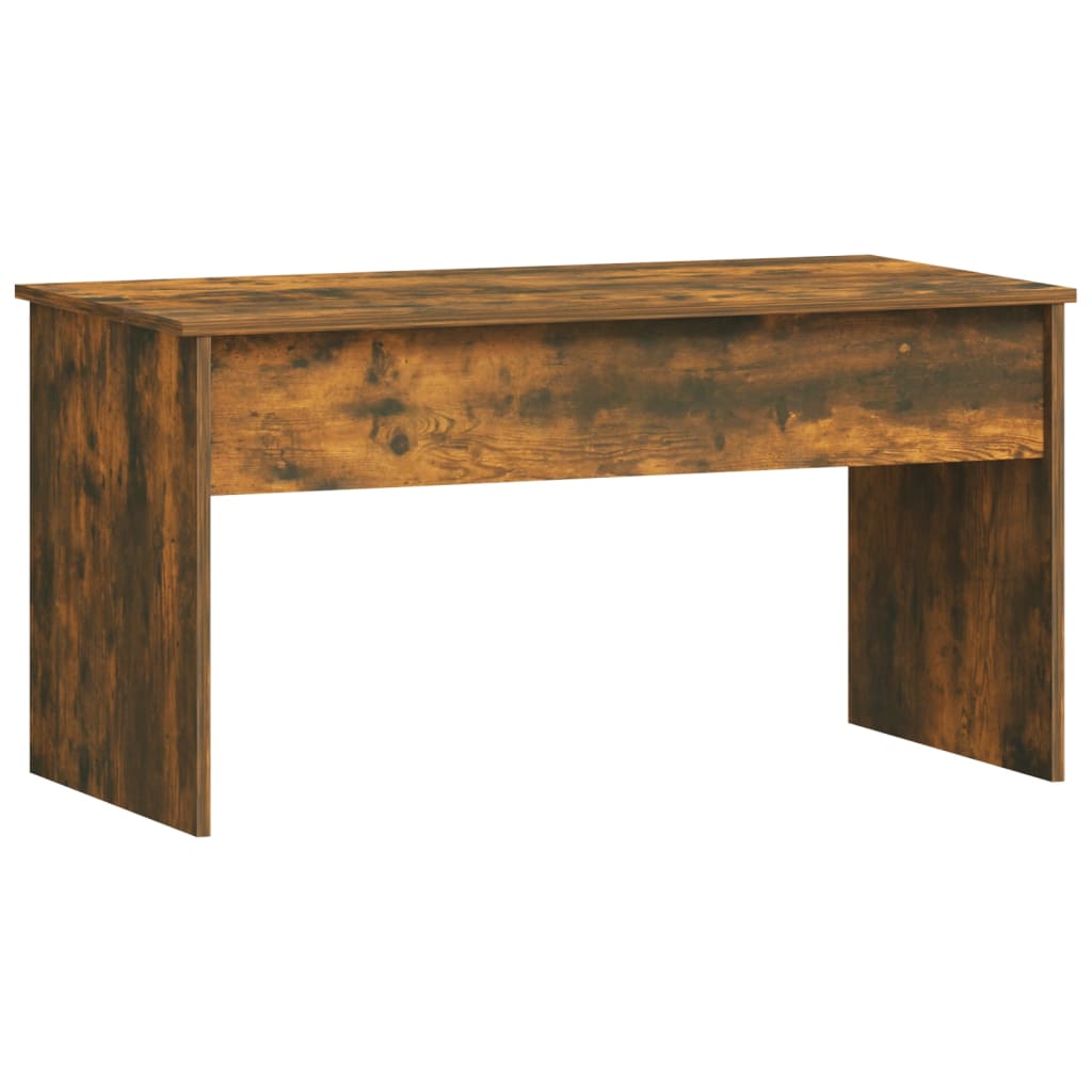 Table basse Chêne fumé 102x50,5x52,5 cm Bois d'ingénierie - XIOS