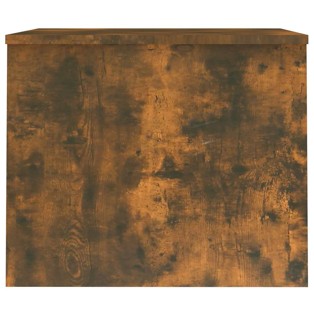 Table basse Chêne fumé 80x50,5x41,5 cm Bois d'ingénierie - XIOS