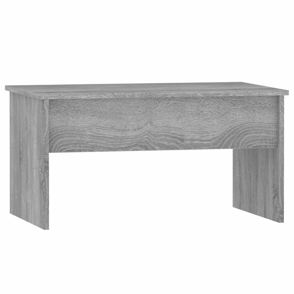 Table basse Sonoma gris 80x50,5x41,5 cm Bois d'ingénierie - XIOS
