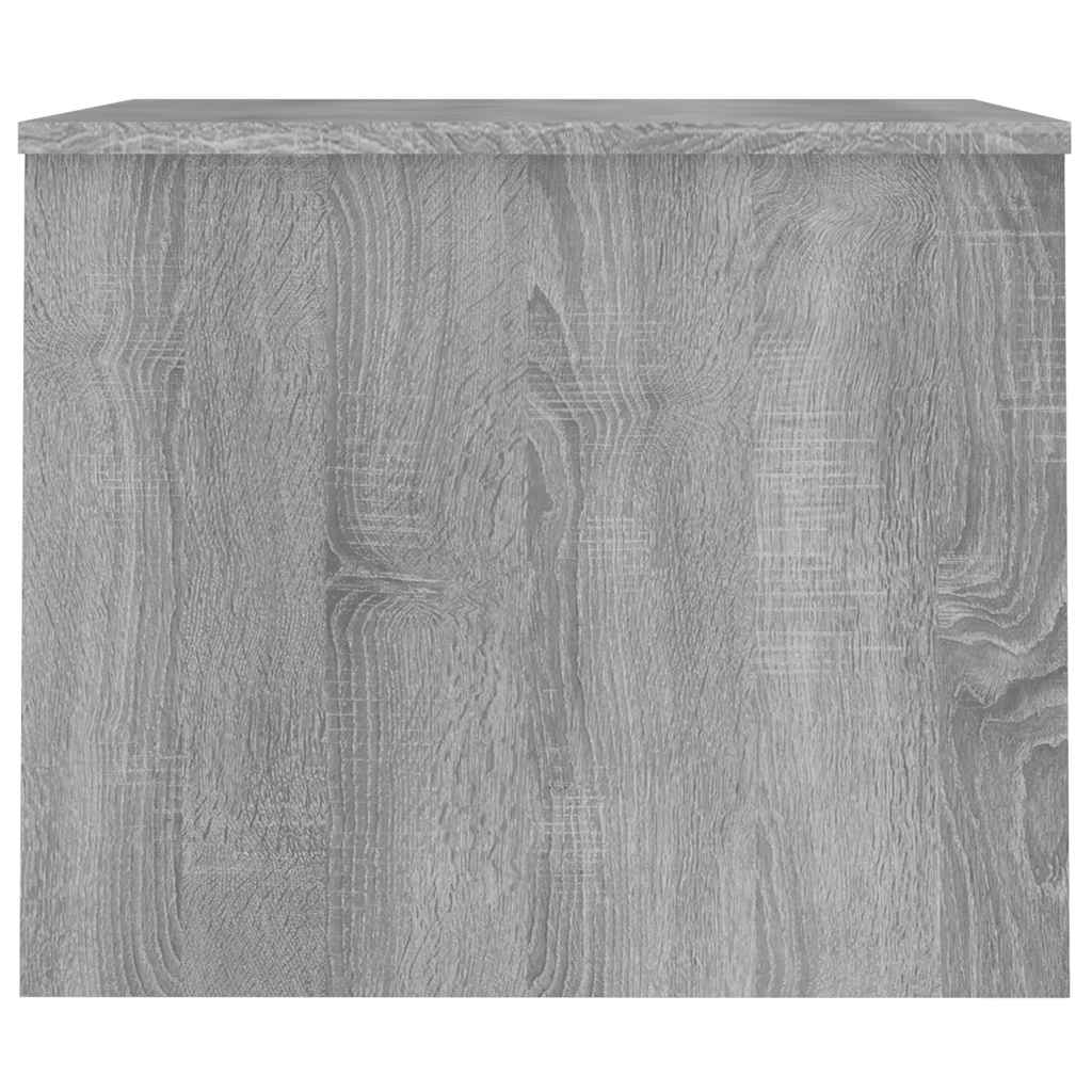 Table basse Sonoma gris 80x50,5x41,5 cm Bois d'ingénierie - XIOS