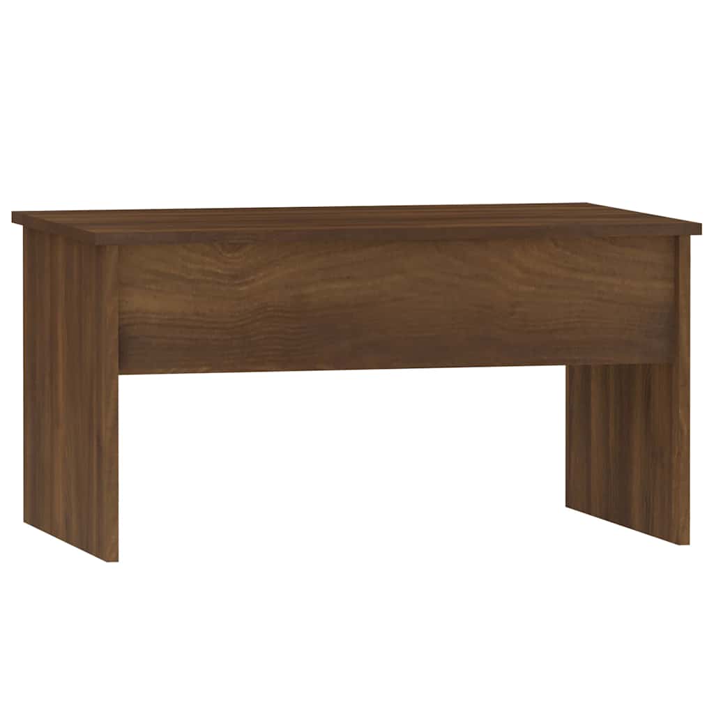 Table basse Chêne marron 80x50,5x41,5 cm Bois d'ingénierie - XIOS