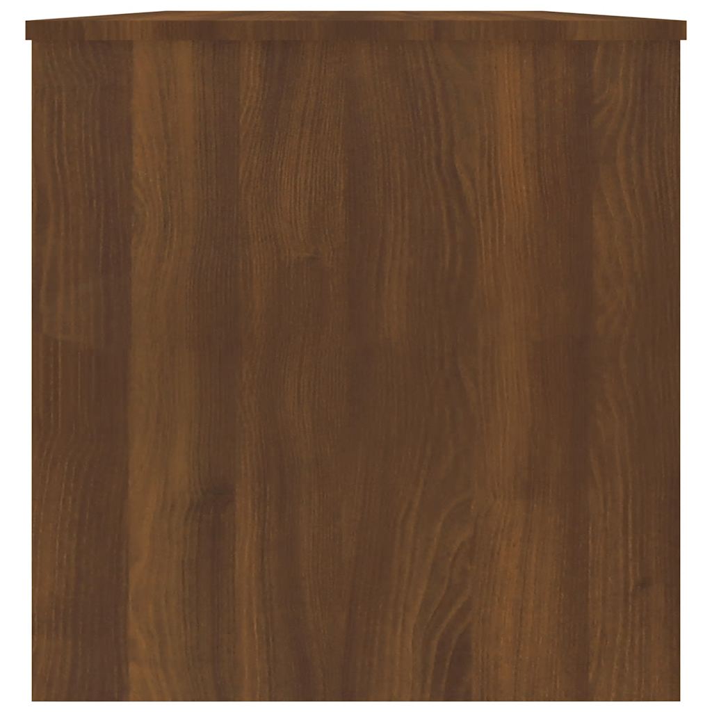 Table basse Chêne marron 102x50x52,5 cm Bois d'ingénierie - XIOS