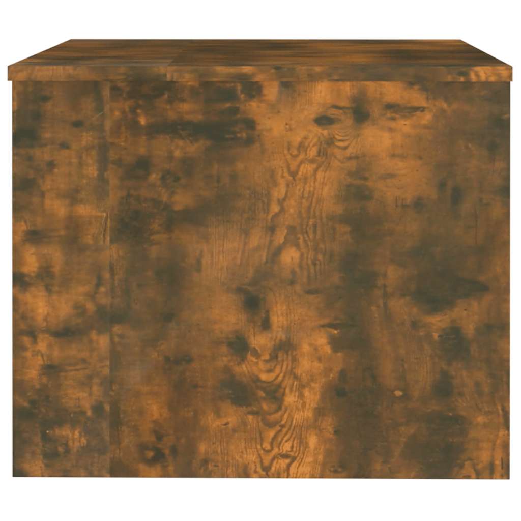 Table basse Chêne fumé 80x50x40 cm Bois d'ingénierie - XIOS