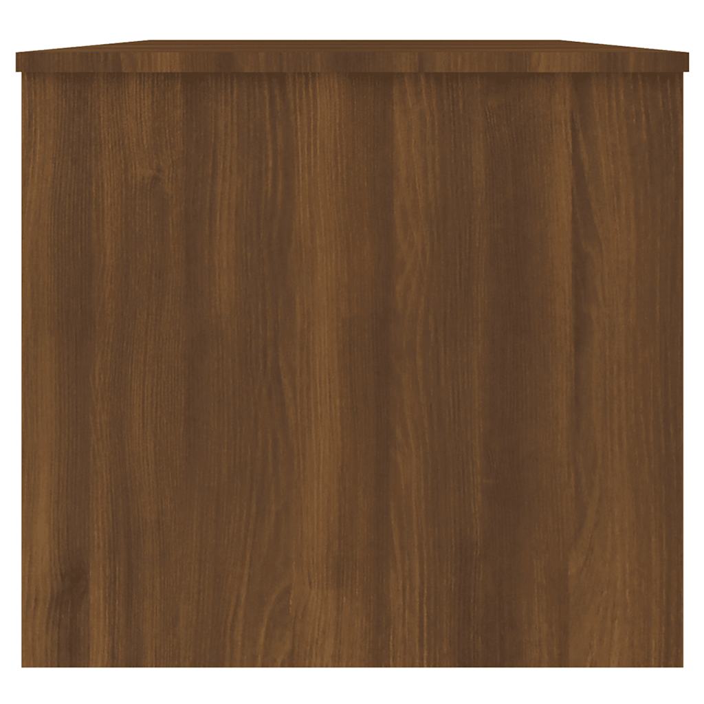 Table basse Chêne marron 102x50,5x46,5 cm Bois d'ingénierie - XIOS