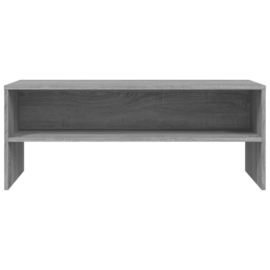 Meuble TV Sonoma gris 100x40x40 cm Bois d'ingénierie - XIOS