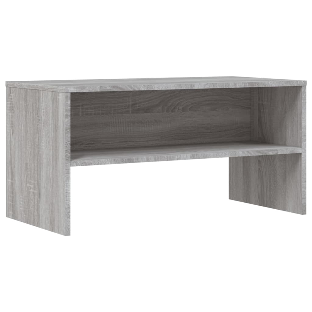 Meuble TV sonoma gris 80x40x40 cm bois d'ingénierie - XIOS