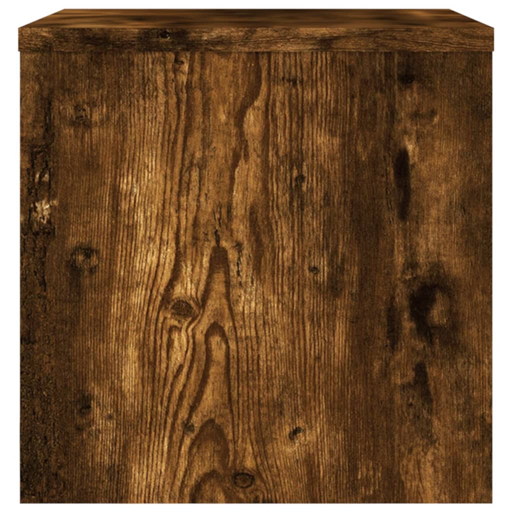 Tables de chevet 2 pcs Chêne fumé 40x30x30 cm Bois d'ingénierie - XIOS