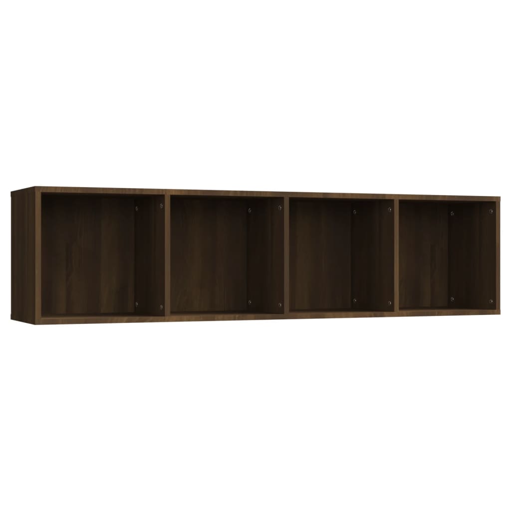 Bibliothèque/Meuble TV Chêne marron 143x30x36cm Bois ingénierie - XIOS