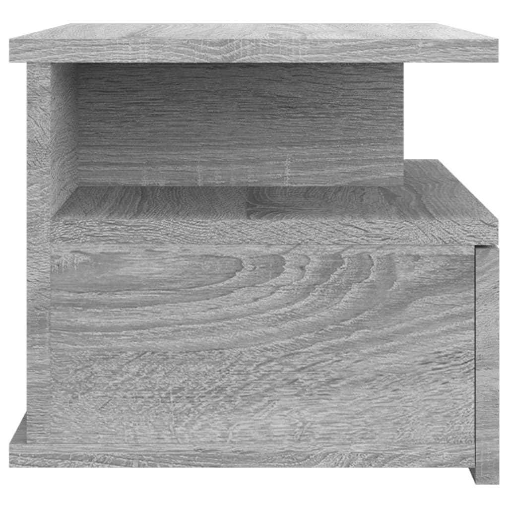 Tables de chevet flottantes 2 pcs Sonoma gris 40x31x27 cm - XIOS