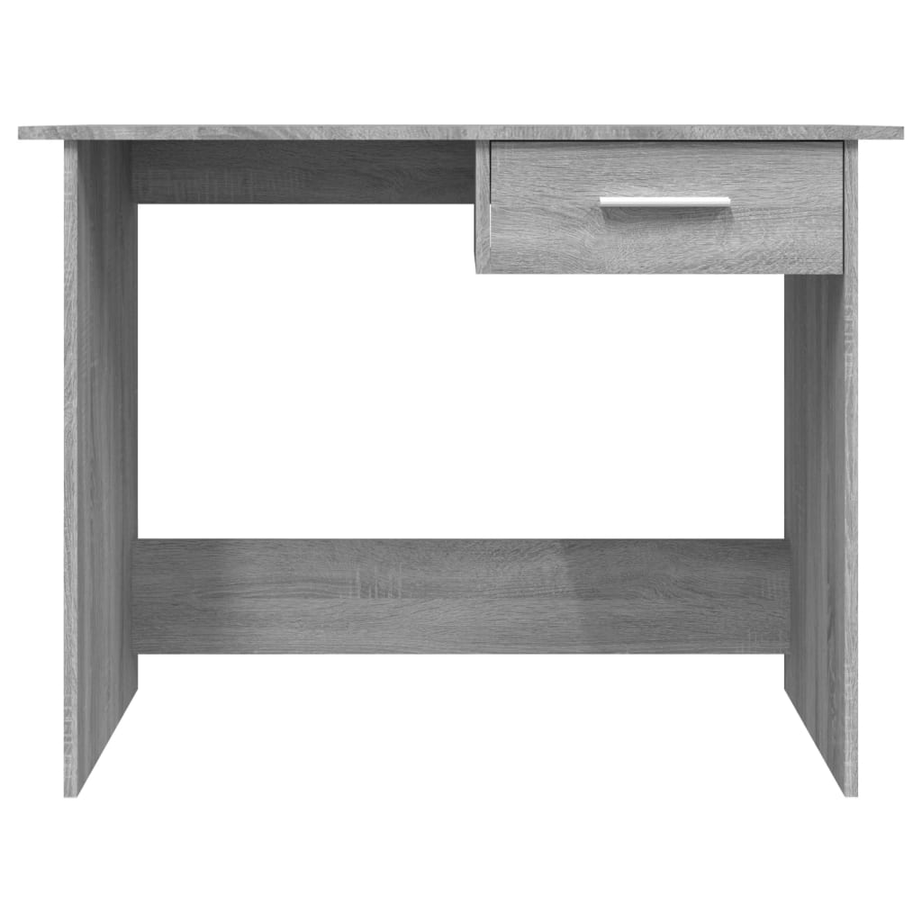 Bureau Sonoma gris 100x50x76 cm Bois d'ingénierie - XIOS
