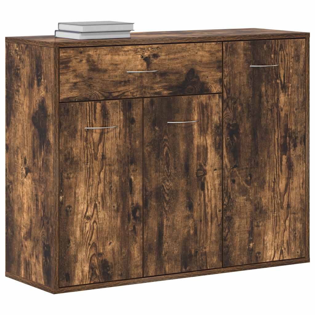 Buffet Chêne fumé 88x30x70 cm Bois d'ingénierie - XIOS