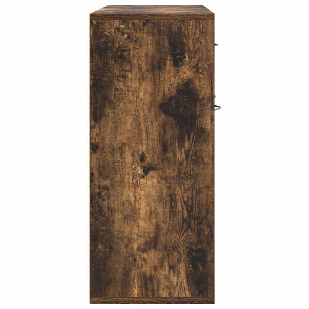 Buffet Chêne fumé 88x30x70 cm Bois d'ingénierie - XIOS