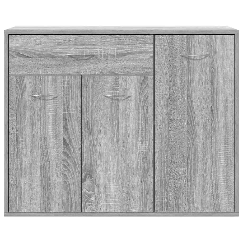 Buffet Sonoma gris 88x30x70 cm Bois d'ingénierie - XIOS