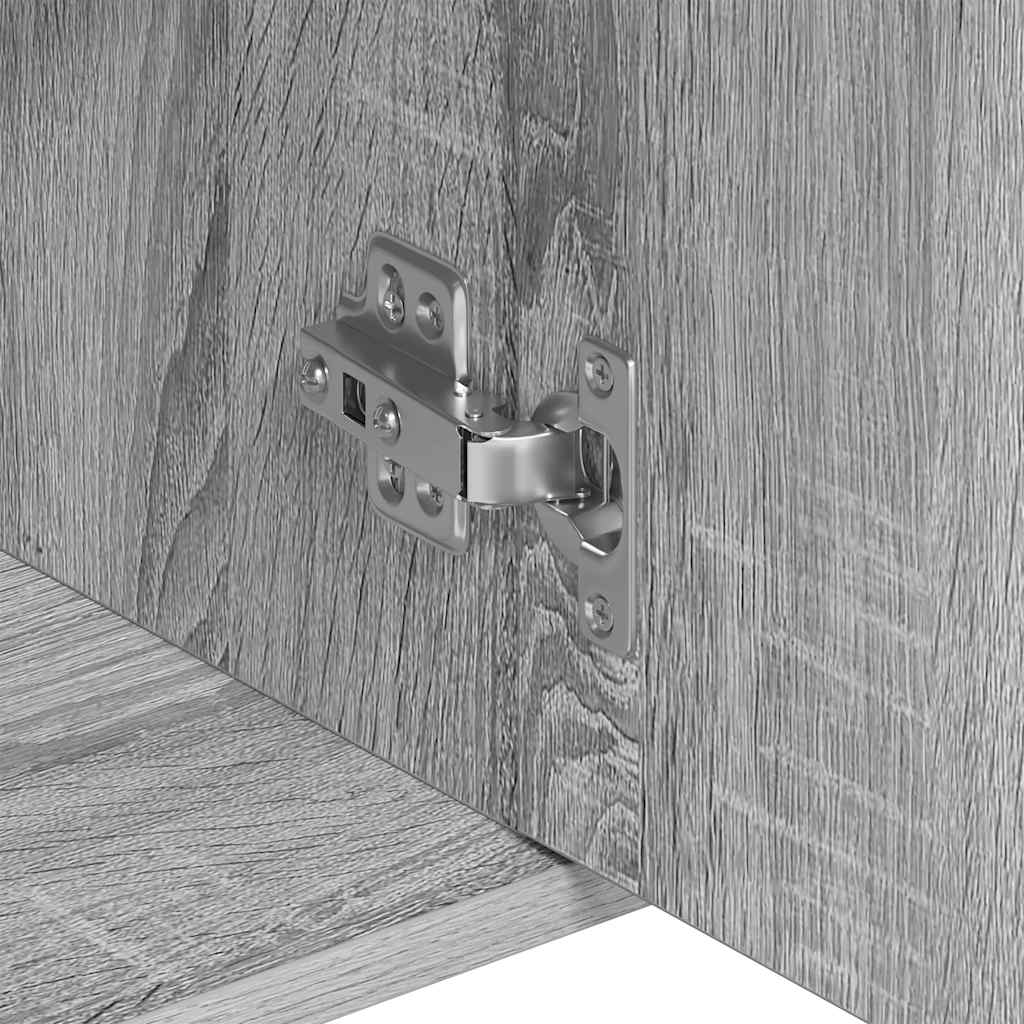 Buffet Sonoma gris 88x30x70 cm Bois d'ingénierie - XIOS