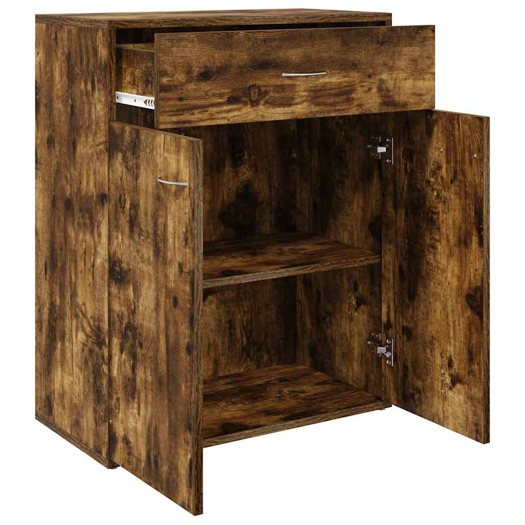 Buffet Chêne fumé 60x30x75 cm Bois d'ingénierie - XIOS