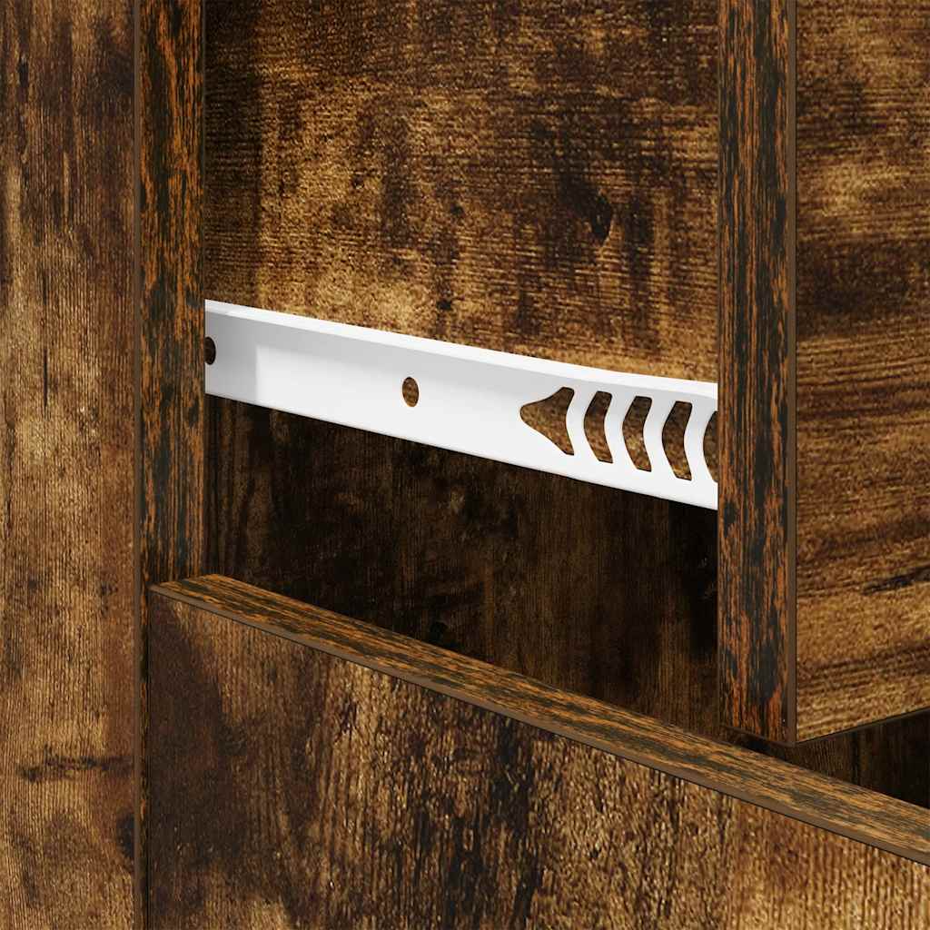 Buffet Chêne fumé 60x30x75 cm Bois d'ingénierie - XIOS