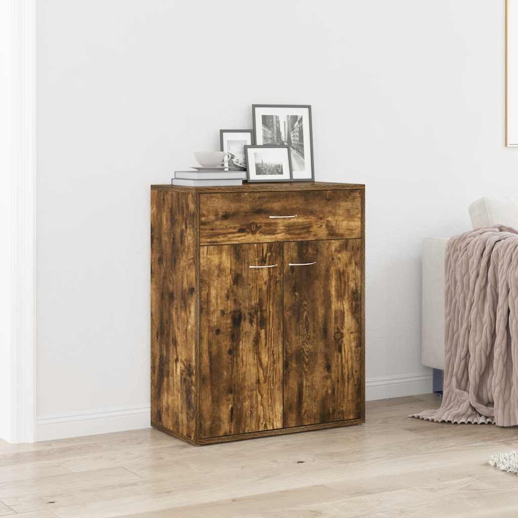 Buffet Chêne fumé 60x30x75 cm Bois d'ingénierie - XIOS