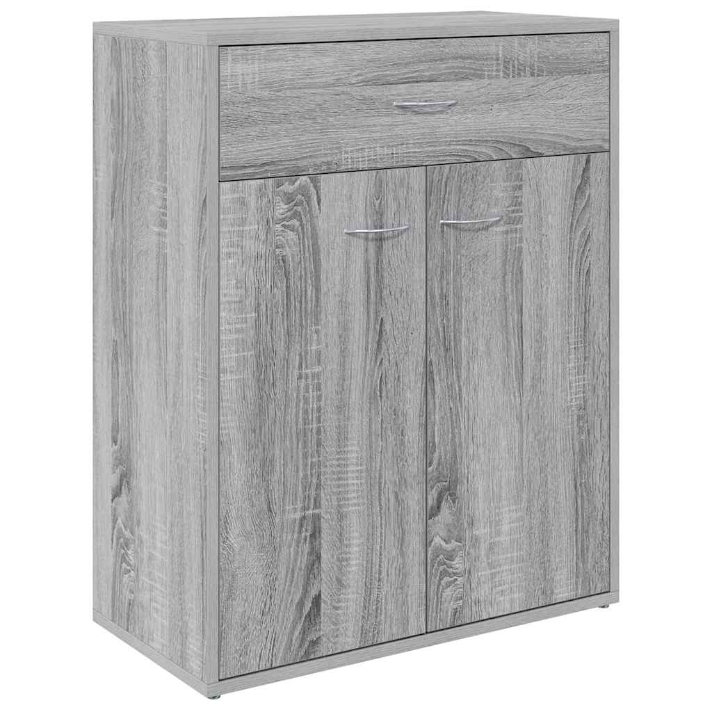 Buffet Sonoma gris 60x30x75 cm Bois d'ingénierie - XIOS