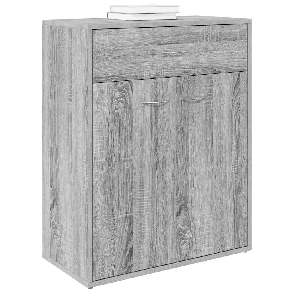 Buffet Sonoma gris 60x30x75 cm Bois d'ingénierie - XIOS