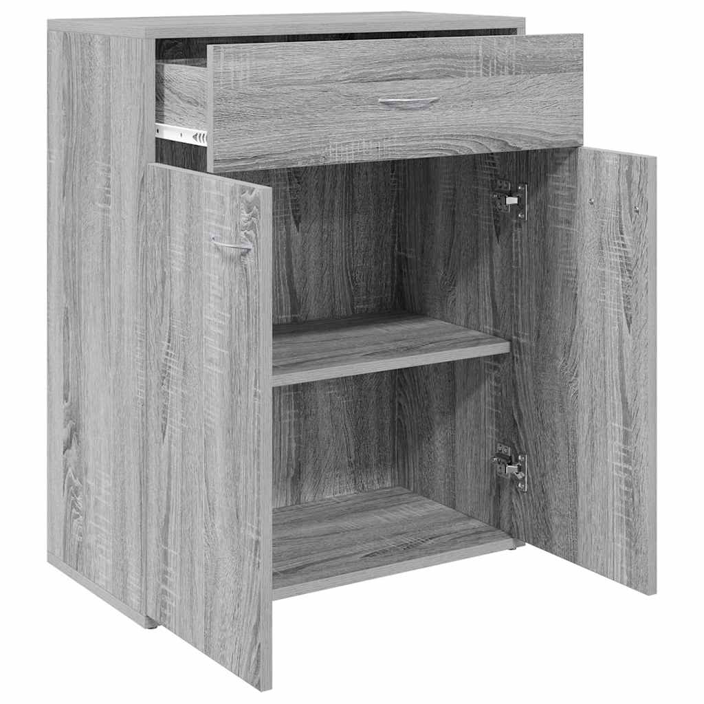 Buffet Sonoma gris 60x30x75 cm Bois d'ingénierie - XIOS