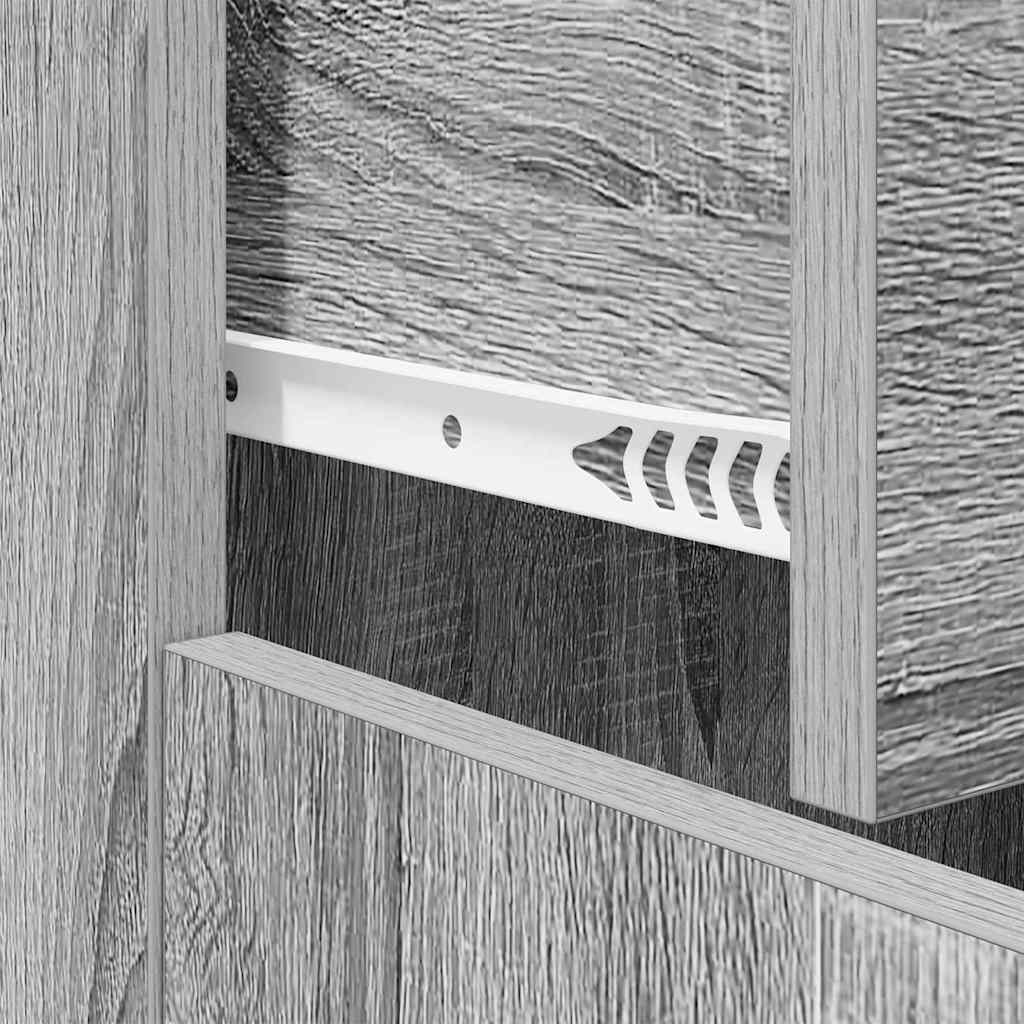 Buffet Sonoma gris 60x30x75 cm Bois d'ingénierie - XIOS