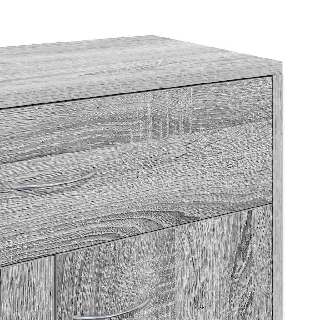 Buffet Sonoma gris 60x30x75 cm Bois d'ingénierie - XIOS