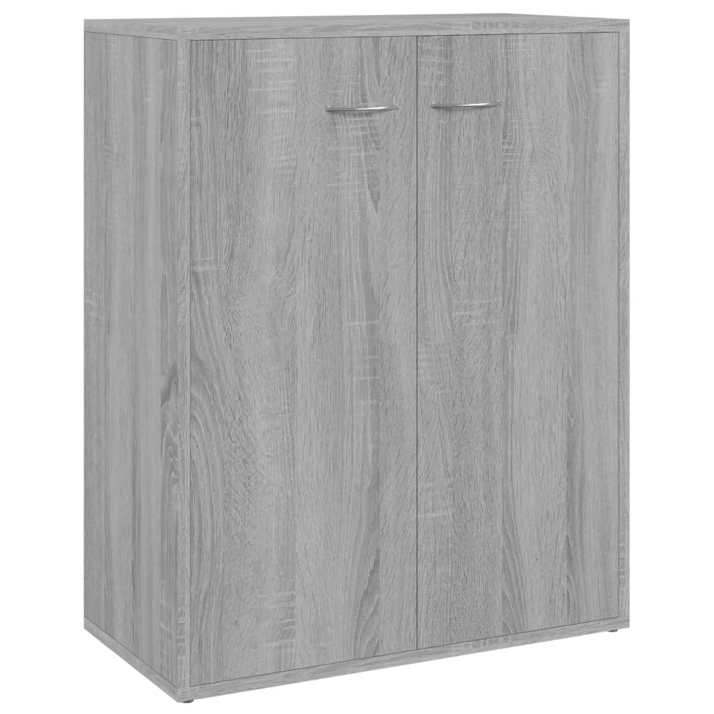 Buffet Sonoma gris 60x30x75 cm Bois d'ingénierie - XIOS