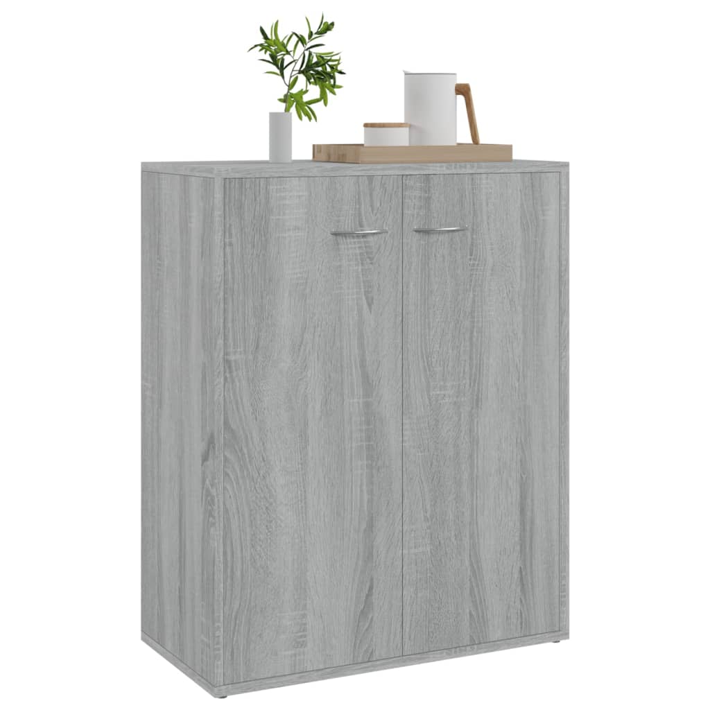 Buffet Sonoma gris 60x30x75 cm Bois d'ingénierie - XIOS