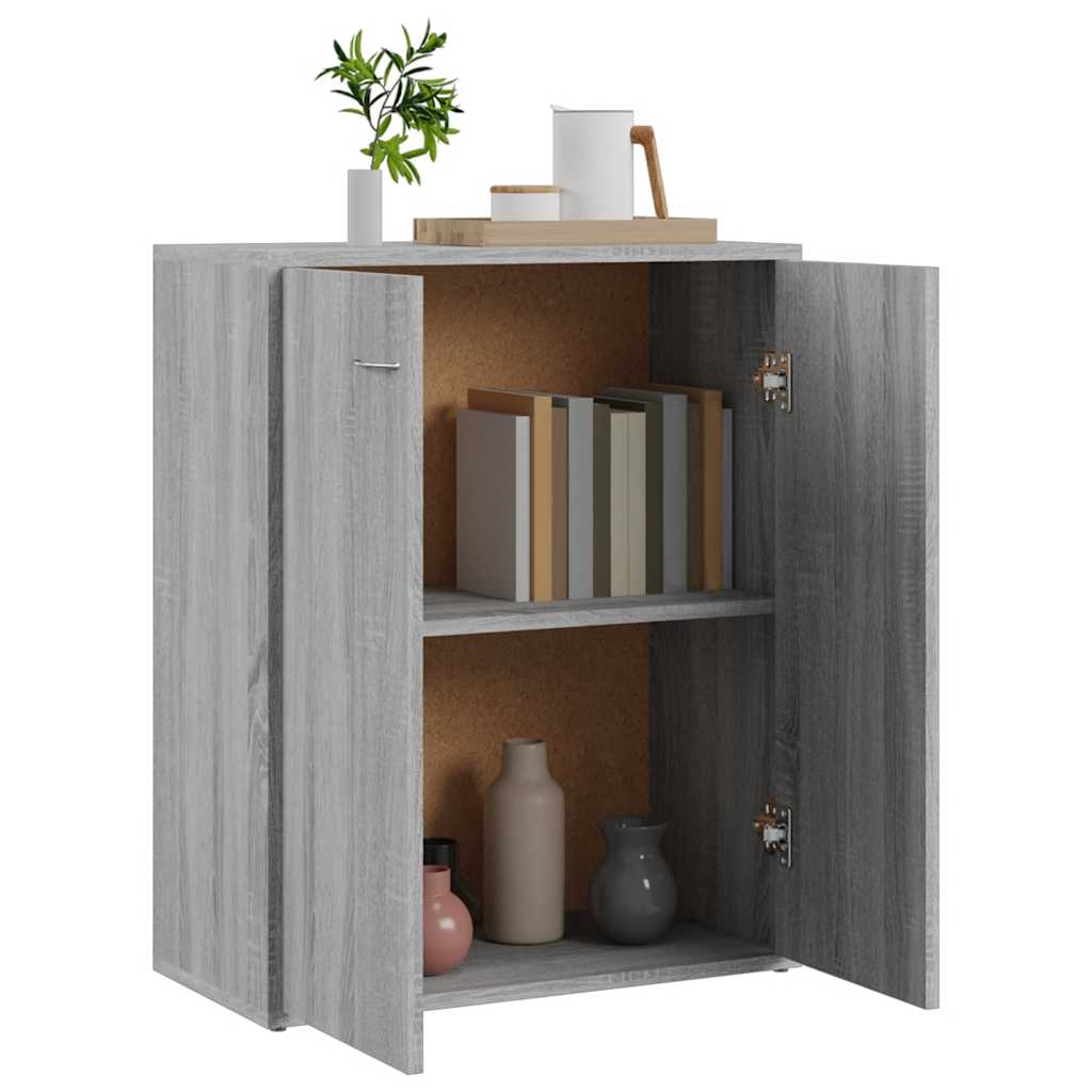Buffet Sonoma gris 60x30x75 cm Bois d'ingénierie - XIOS