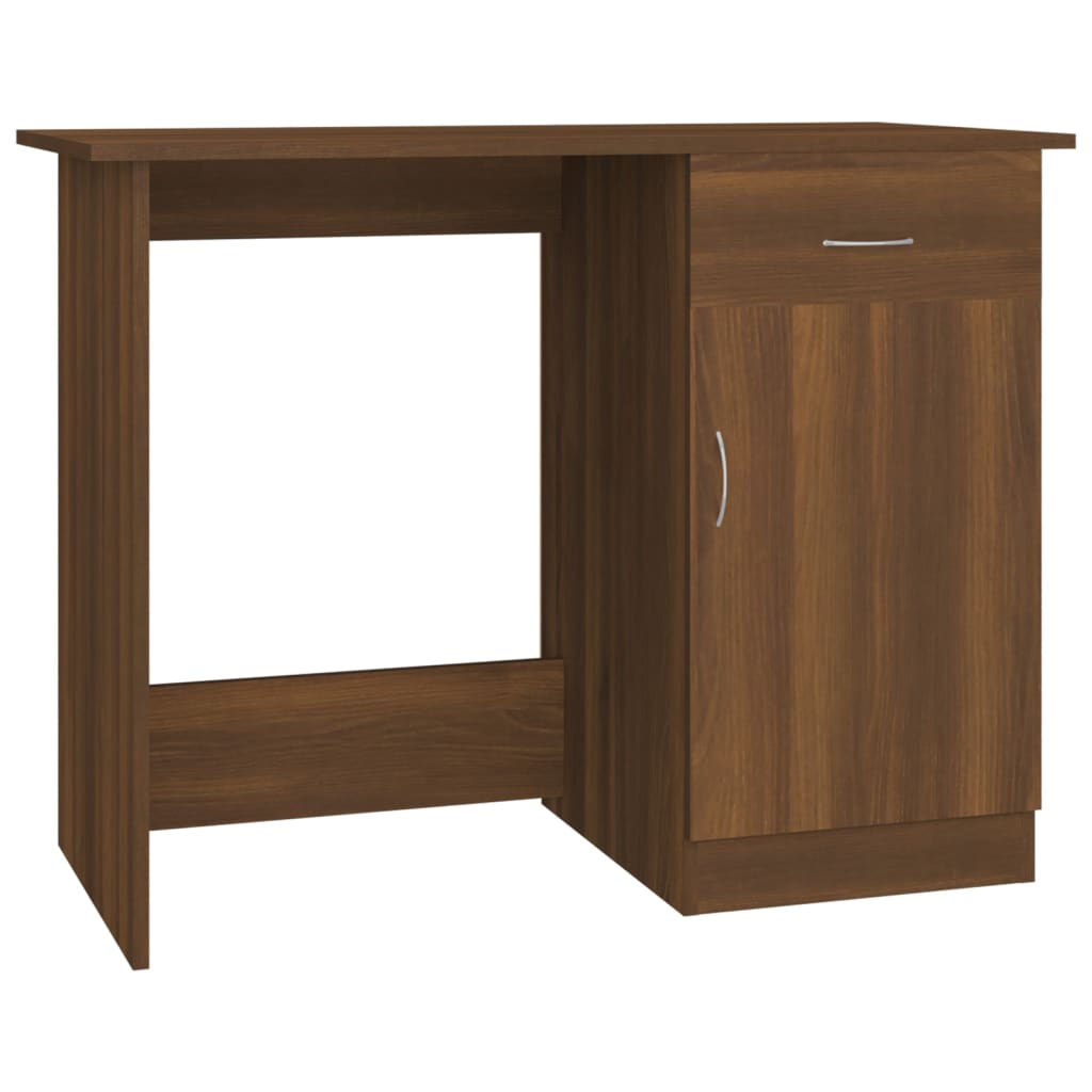 Bureau Chêne marron 100x50x76 cm Bois d'ingénierie - XIOS