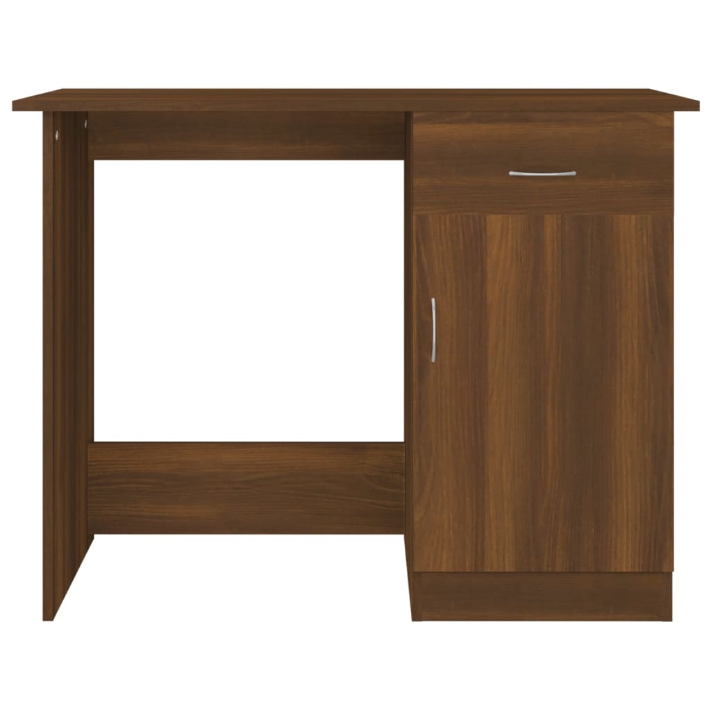 Bureau Chêne marron 100x50x76 cm Bois d'ingénierie - XIOS